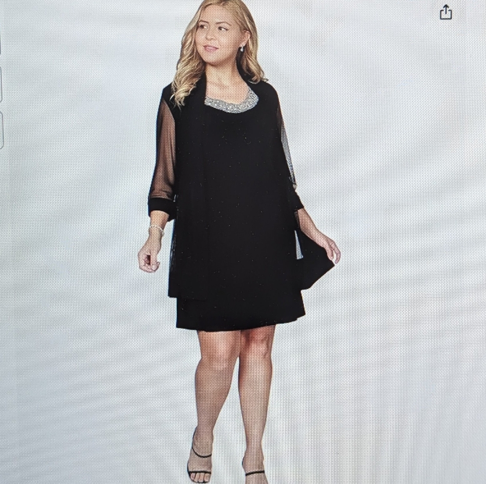 R & M Richards Shift Dress and Jacket - NWOT